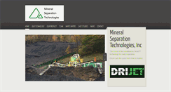 Desktop Screenshot of mineralseparationtechnologies.com